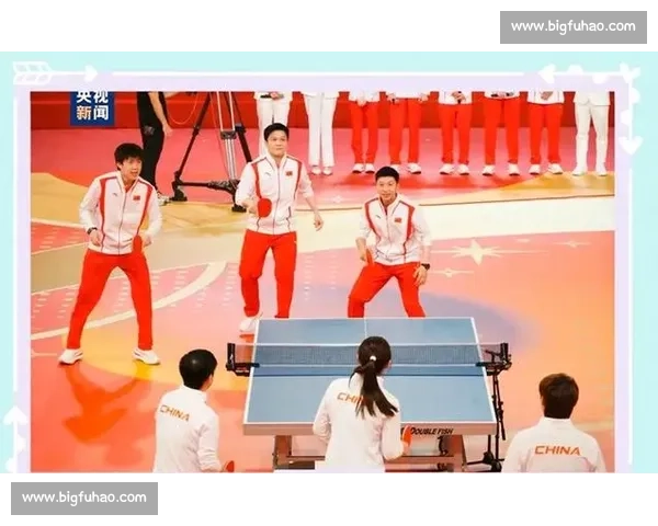 央视全运短片压轴名场面：国乒三将并肩启新程
